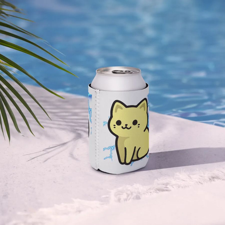 Lightning Kitty! Can Coozie product image (8)