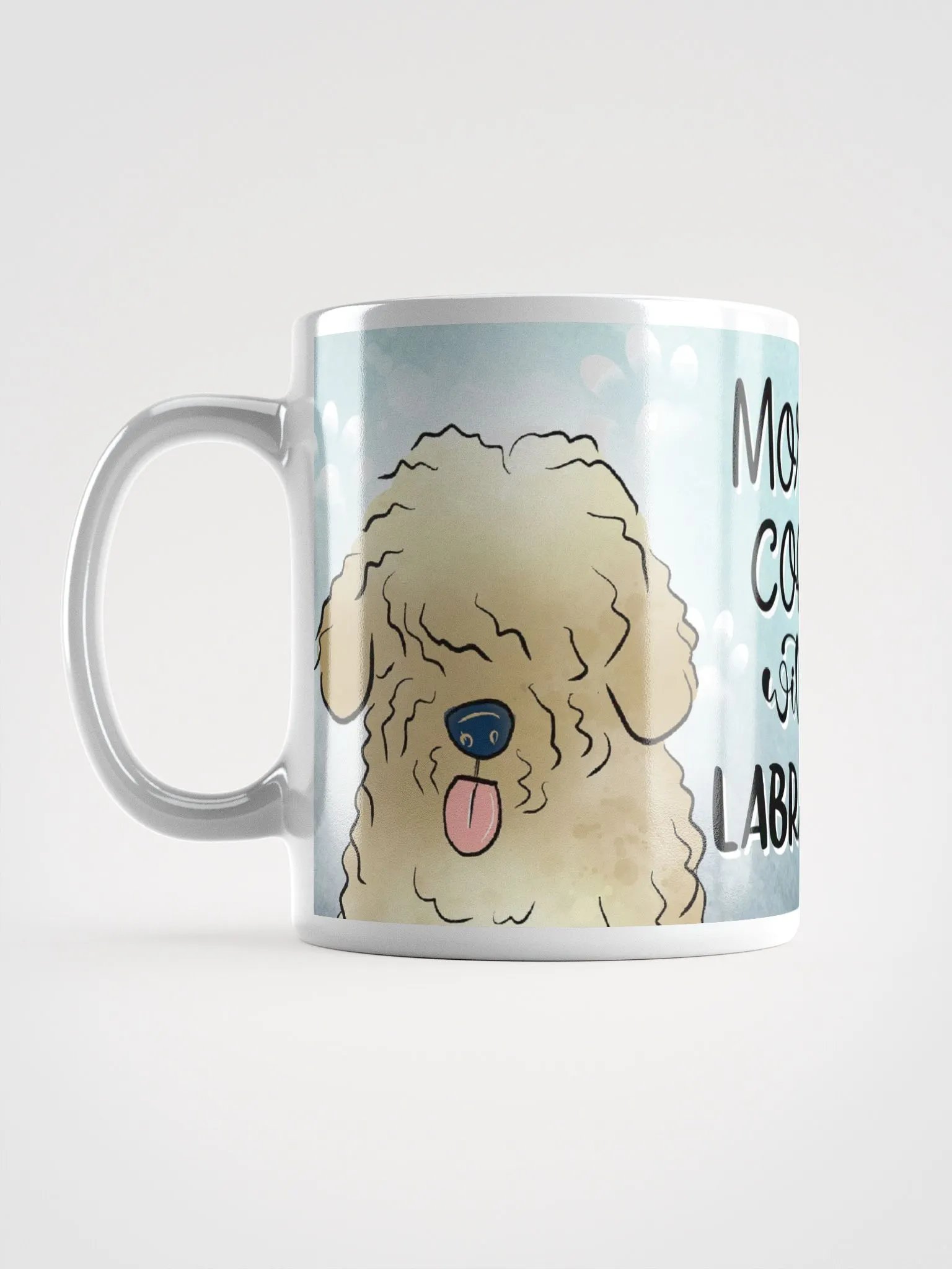 Morning Coffee with My Labradoodle Mug product image (6)