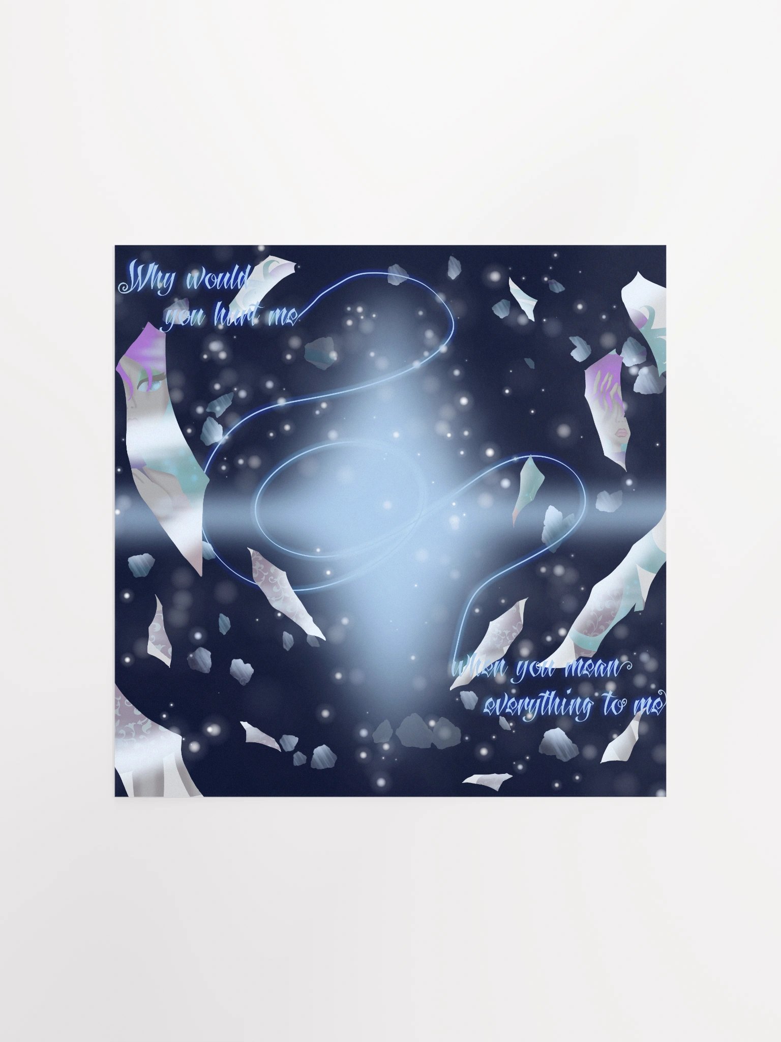 Sad Anime Girl Poster C product image (4)