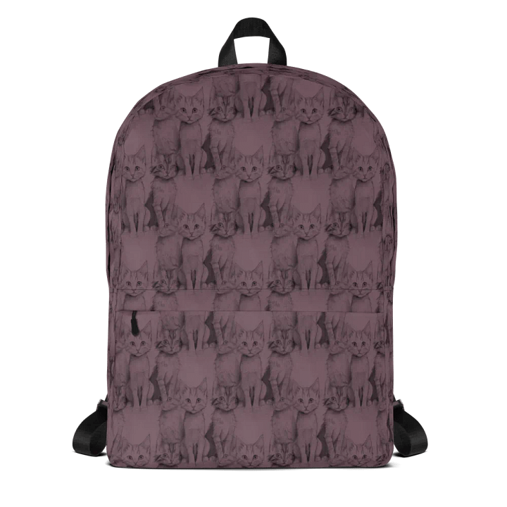 Feline Fusion All-Over Print Backpack product image (2)