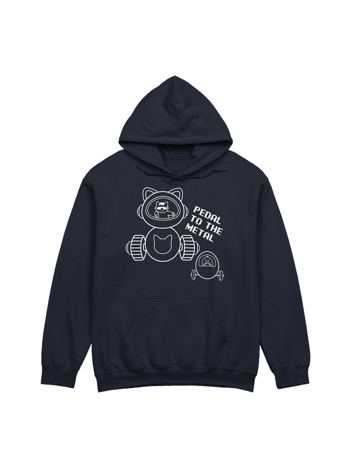 Goromi the Cat in Wig (Inefficient Vehicle Race) - Unisex Adult Hoodie product image (1)