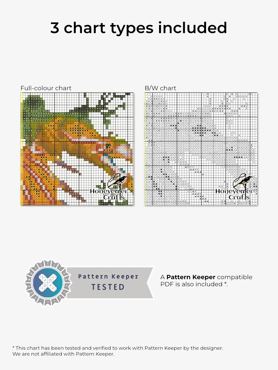 Leafy Seadragon: Marine Cross Stitch Pattern PDF product image (2)