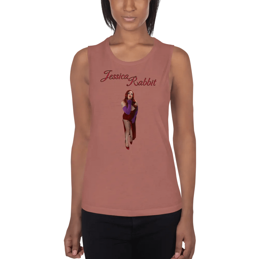 Jessica Rabbit Women's Muscle Tank product image (29)