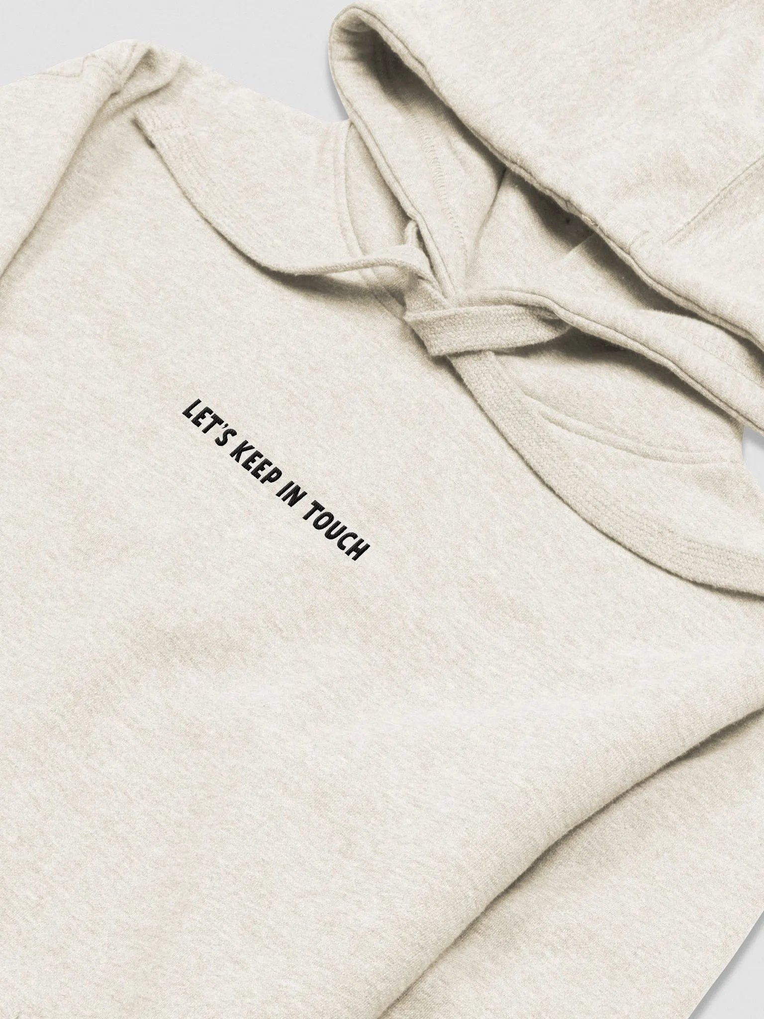 Let's Keep in Touch Embroidered Unisex Hoodie product image (9)