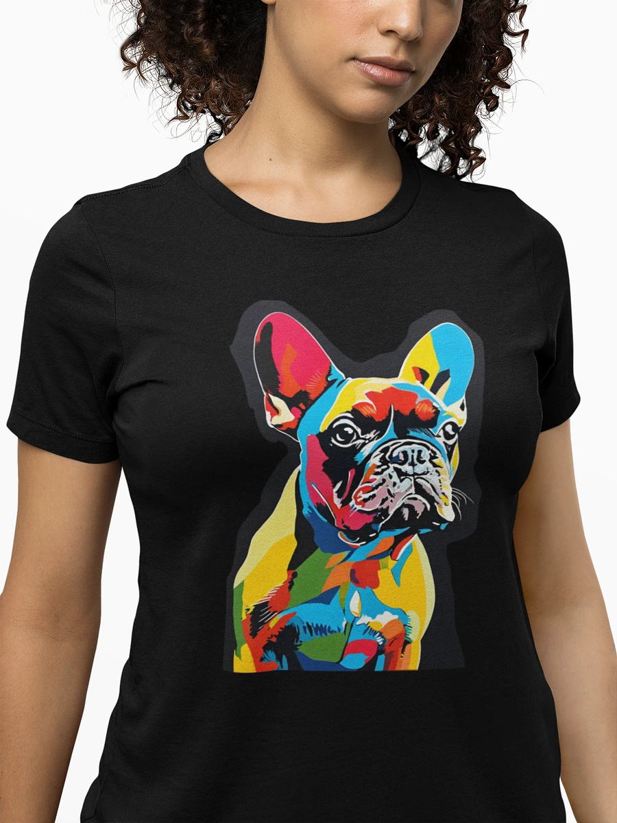 Colorful French Bulldog T-Shirt #547 product image (2)