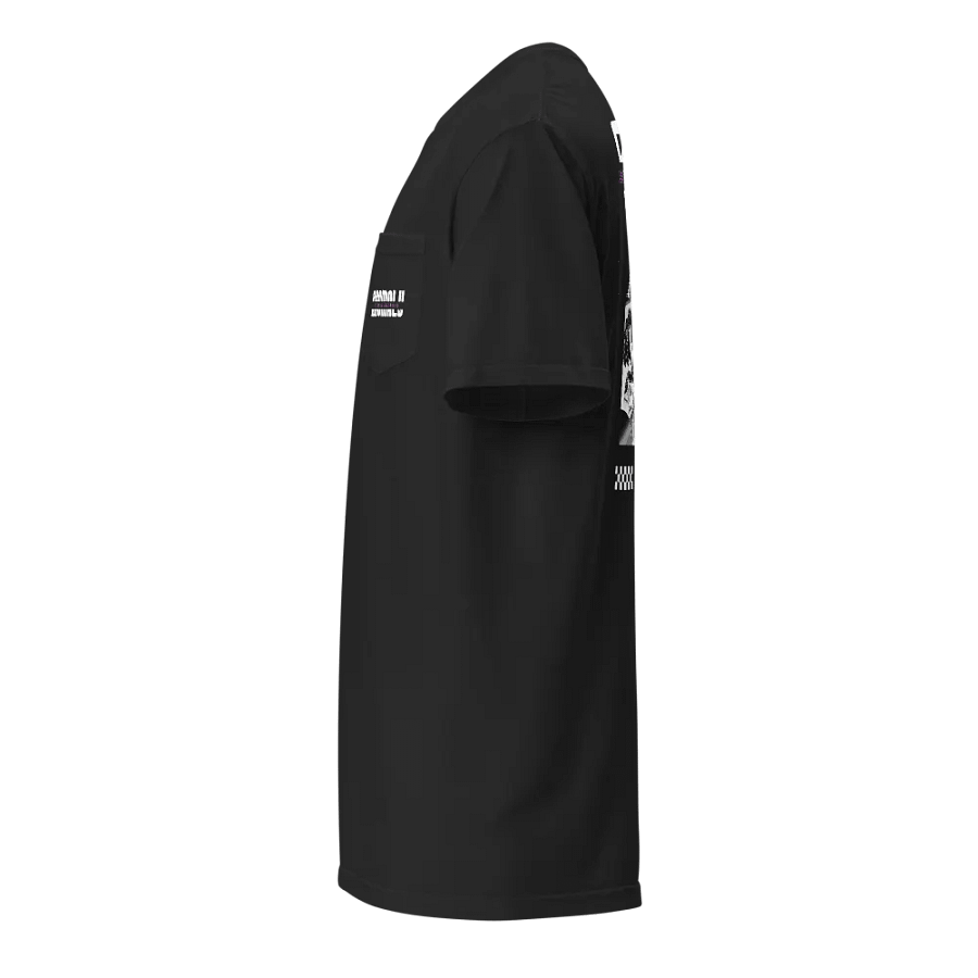 Fear is a Distraction Racing Pocket Tee product image (4)