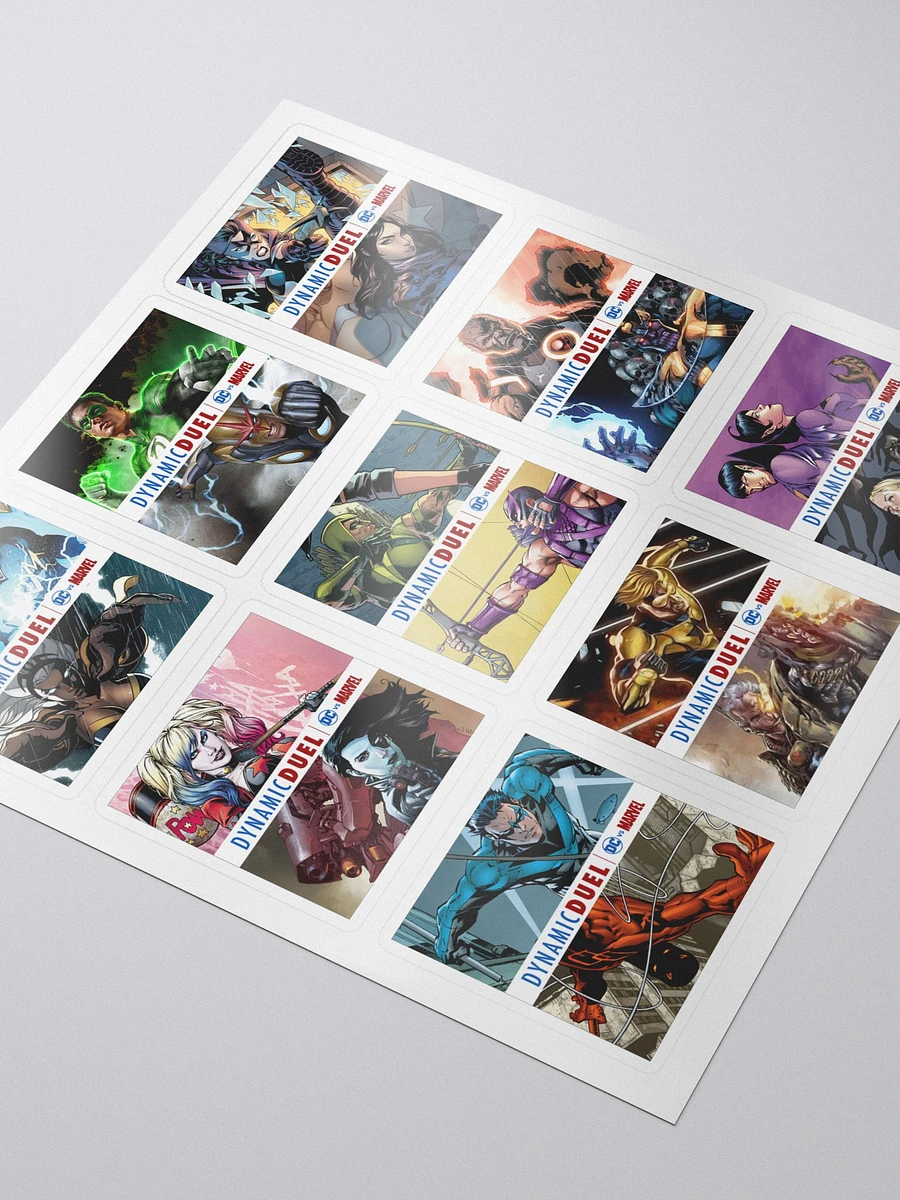 Dynamic Duel Episode Cover Stickers - Series 4 product image (3)