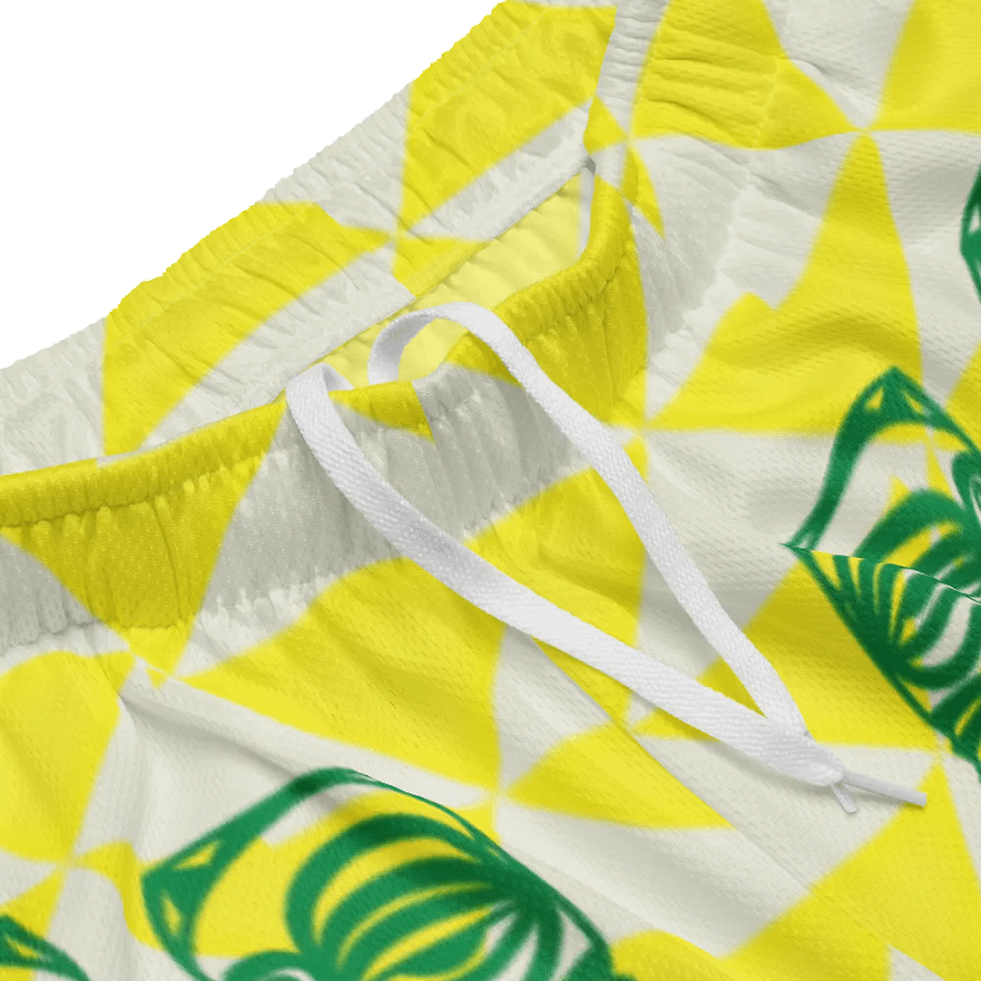 Symmetric Spirals Unisex TIKI Mesh Shorts product image (3)
