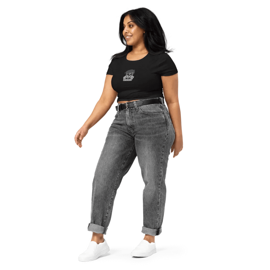 Enigma Nation Bella+Canvas Women's Crop Tee (EMBRODERED) product image (9)