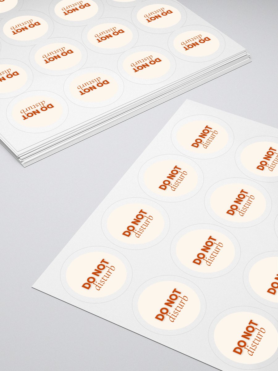 Do Not Disturb Stickers product image (4)