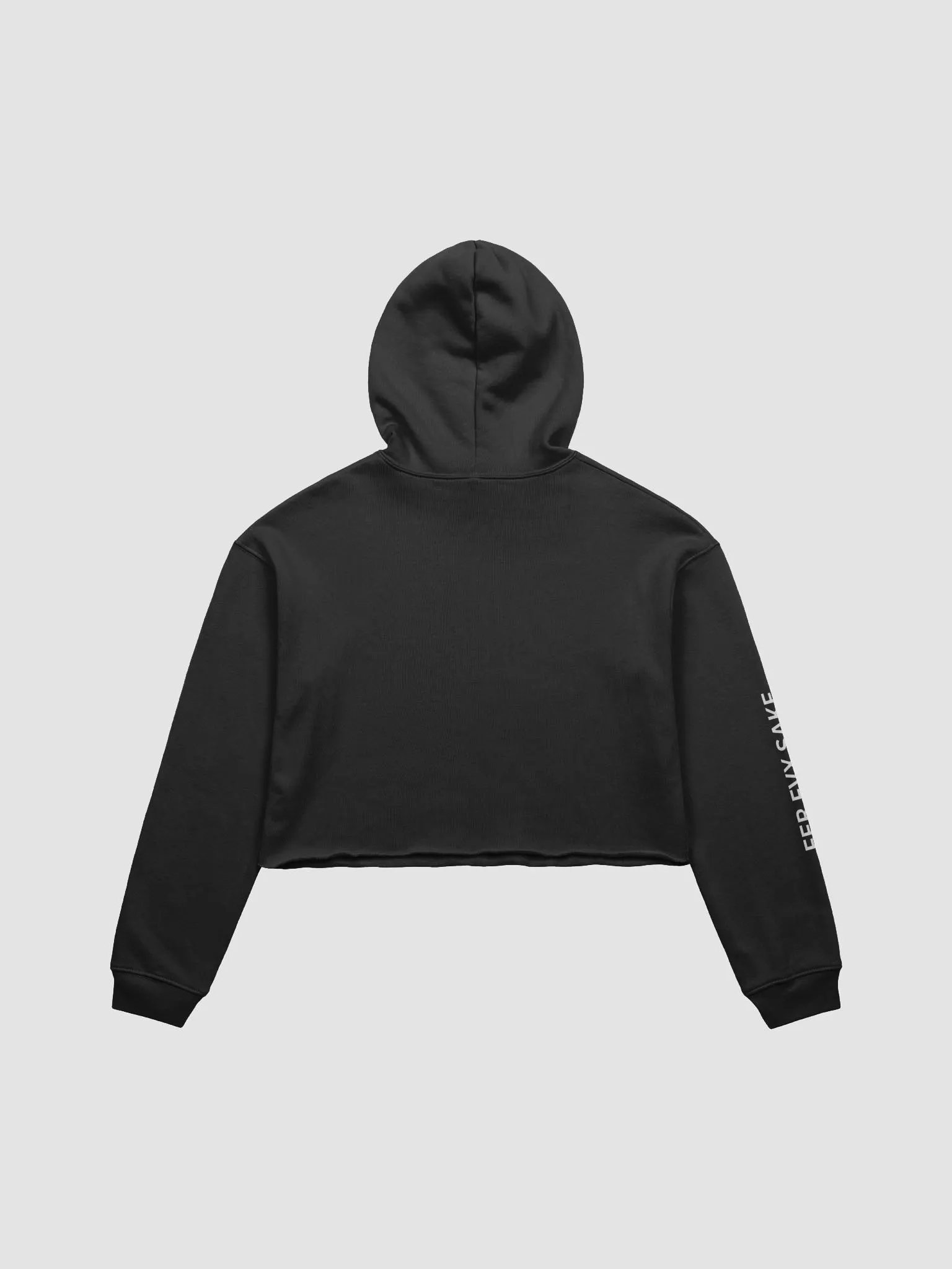 FFS Skull Hearted Fleece Cropped Hoodie product image (2)