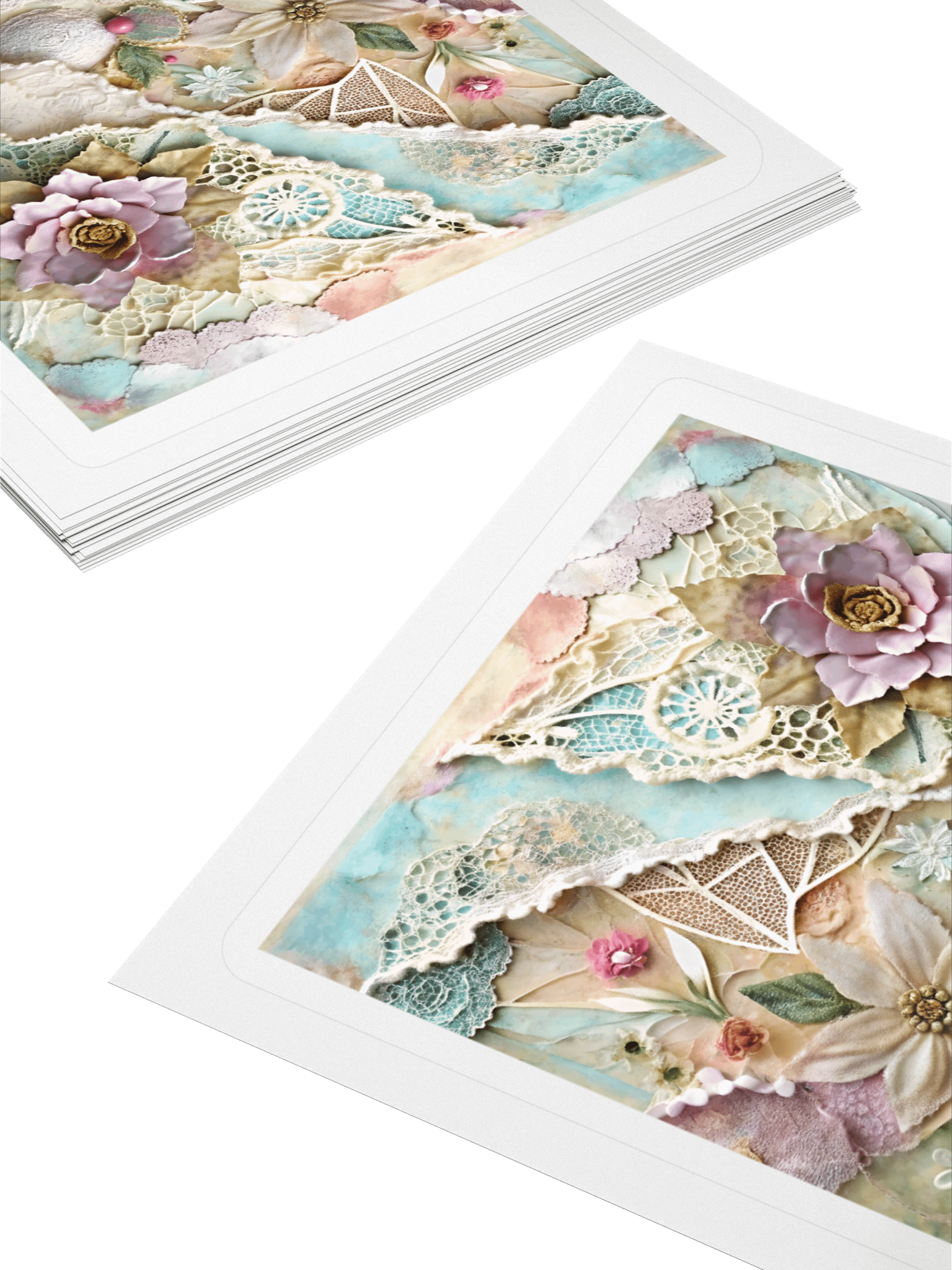 Layered Realms Collage Sticker #4 product image (10)