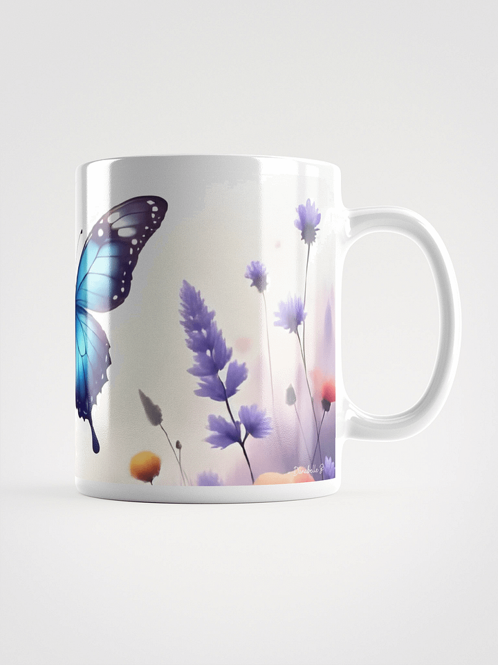 Mug Blanc - Papillon - Rêve Pastel - Idée Cadeau Originale product image (1)