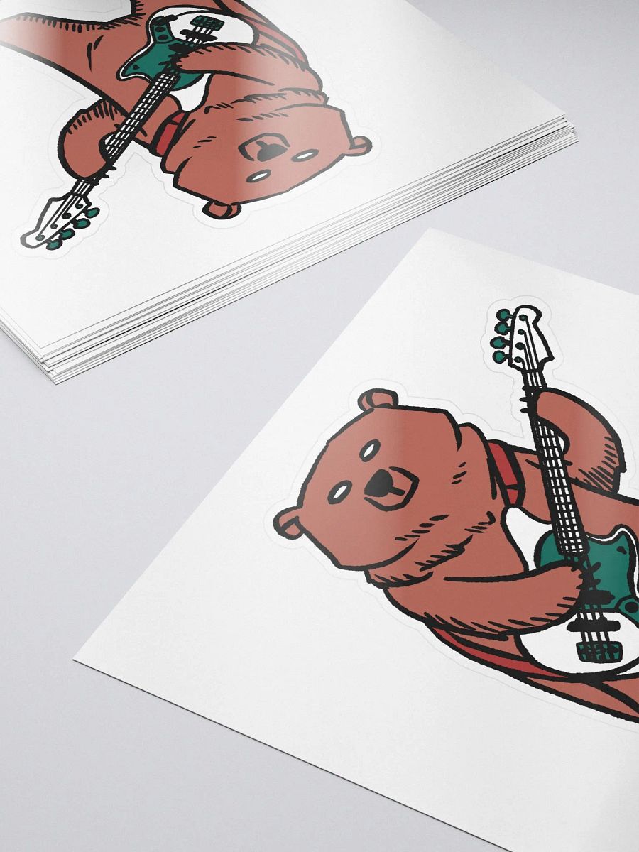 Bass Bear (california) - sticker product image (5)