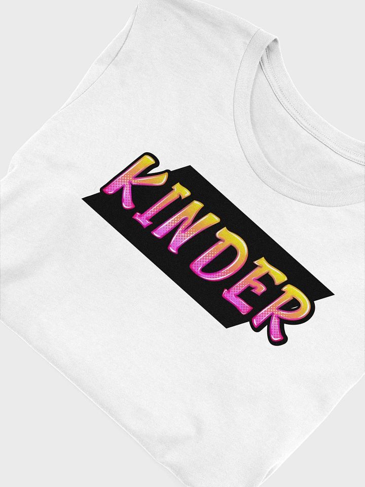 KINDERGARTEN Teacher Shirt - Pink + Yellow Bold Letters product image (1)