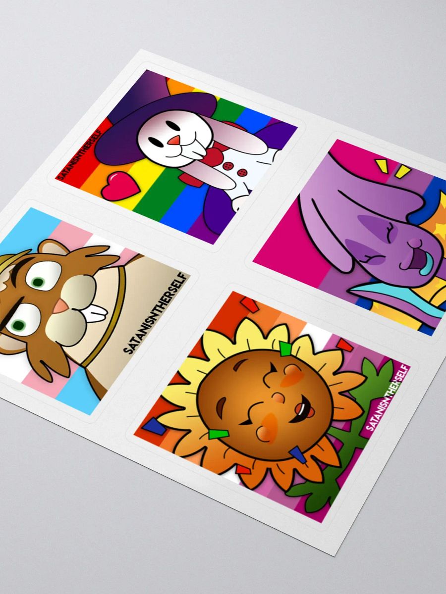 Peg Pride Sticker Sheet product image (3)