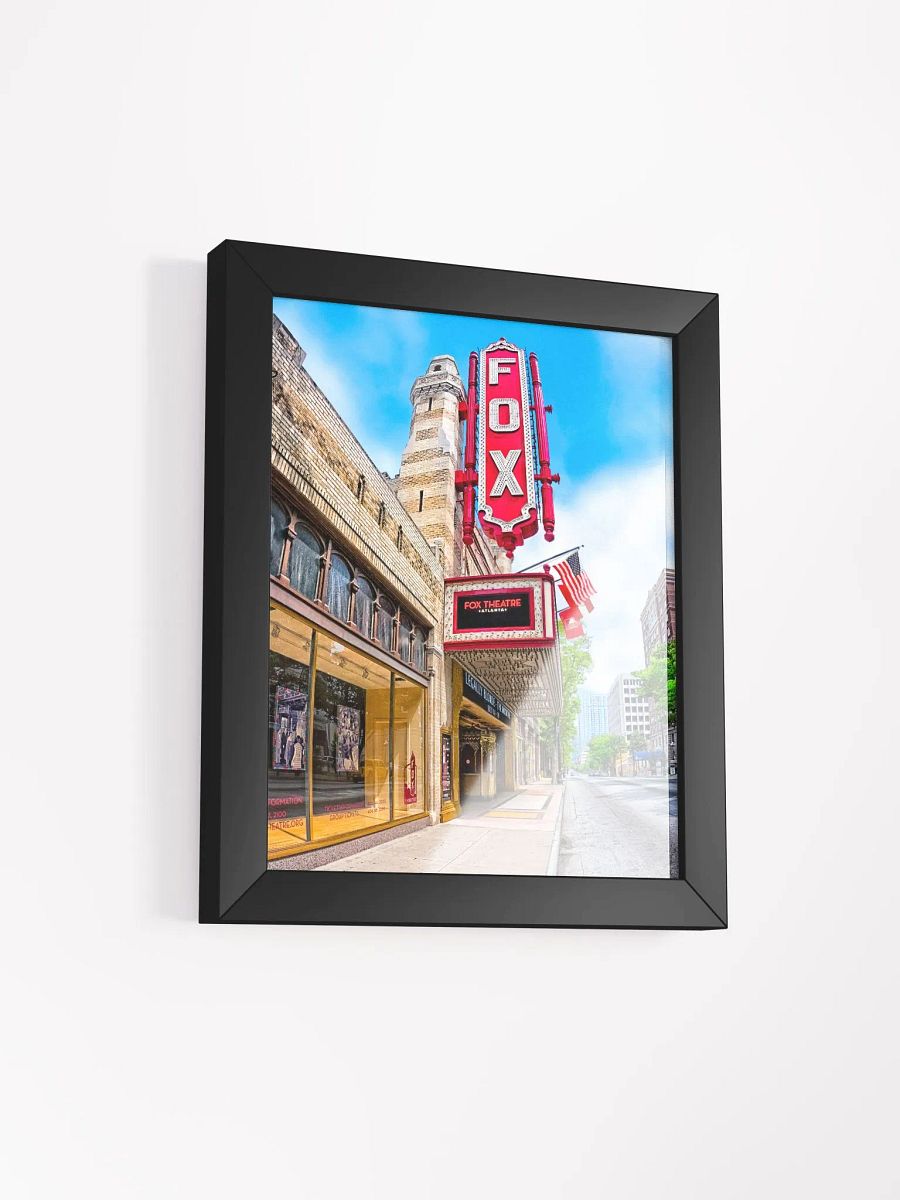 Fabulous Fox Theatre On Peachtree Street - Framed Poster product image (27)