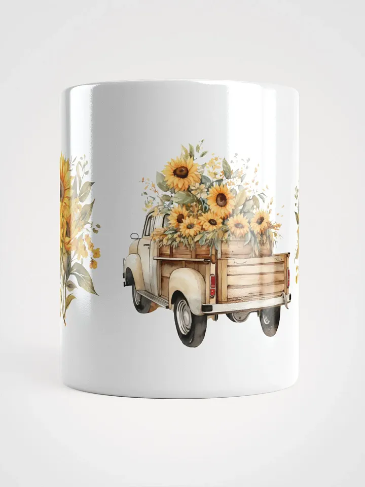 Sunflower Pickup Truck Mug product image (2)