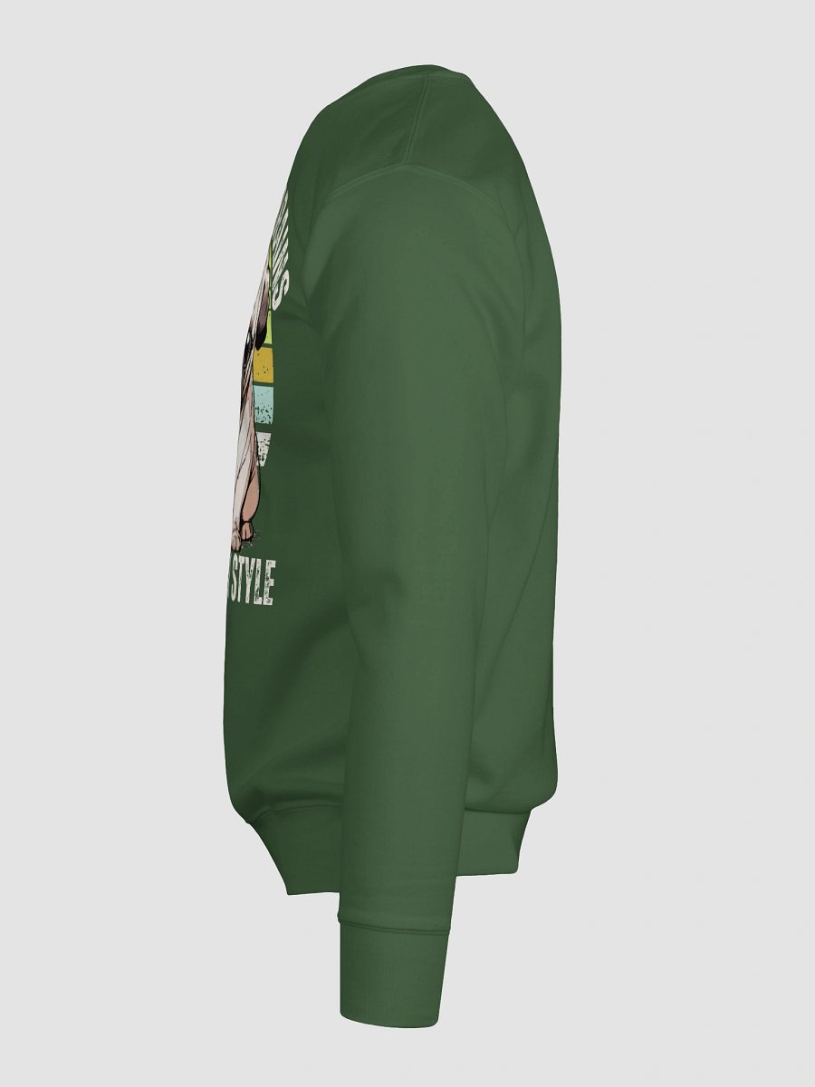 Bulldog Brains Bow wow style Sweatshirt product image (9)