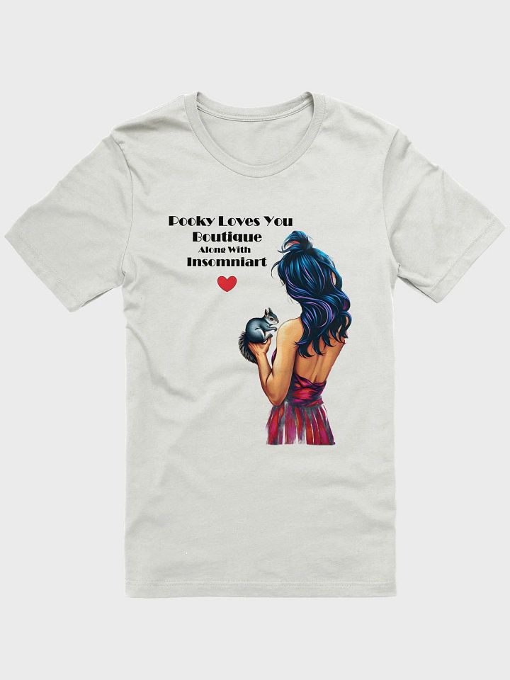 supersoft tee with pooky, his mama and each of their companies! product image (1)