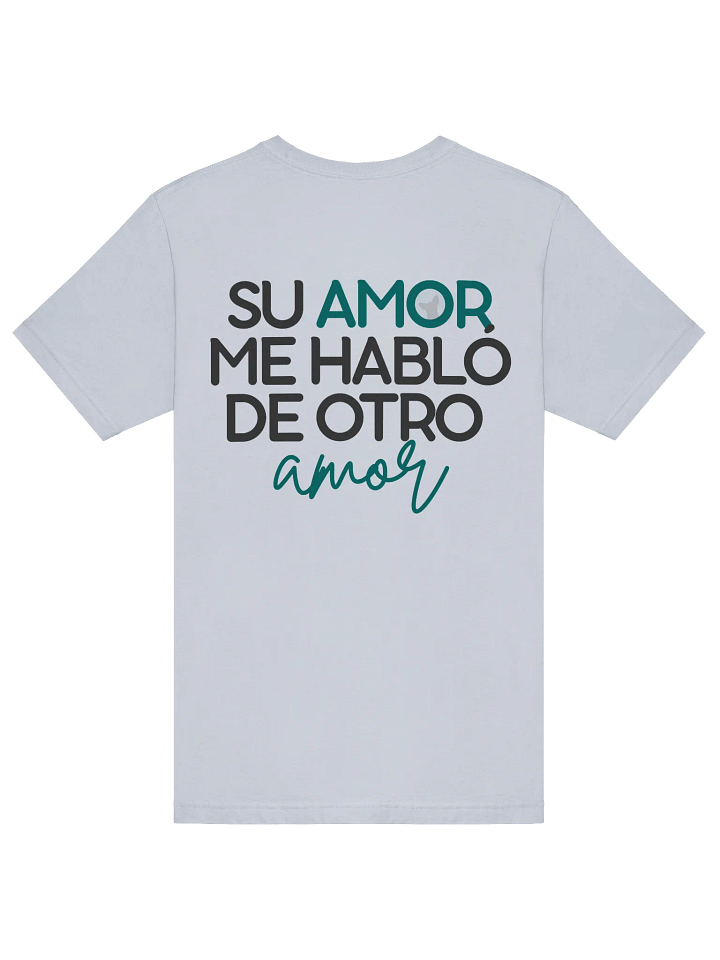 DoGod Camiseta Mujer Su Amor Me Habló | Texto Oscuro product image (2)