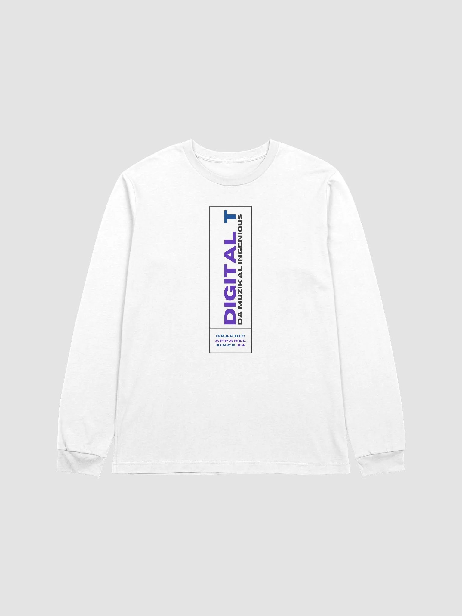 DIGI Supersoft Long Sleeve T-Shirt (Vertical) product image (1)