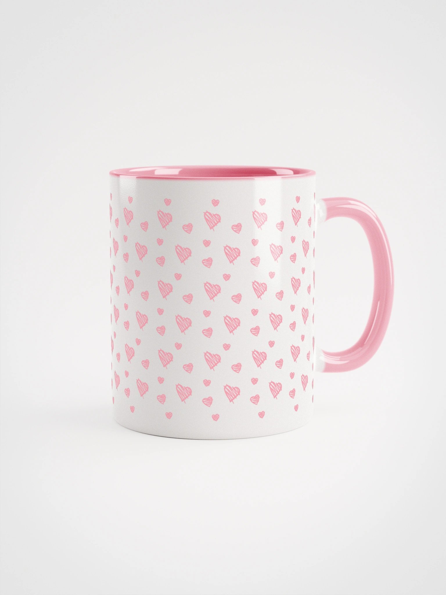 Cute Hearts Mug - Pattern product image (3)