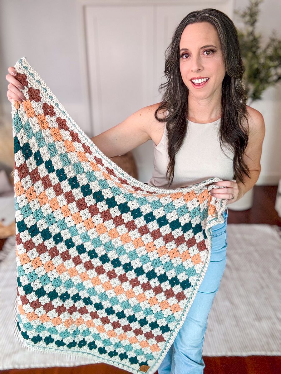 Colorful Hues Crochet Blanket Pattern product image (5)