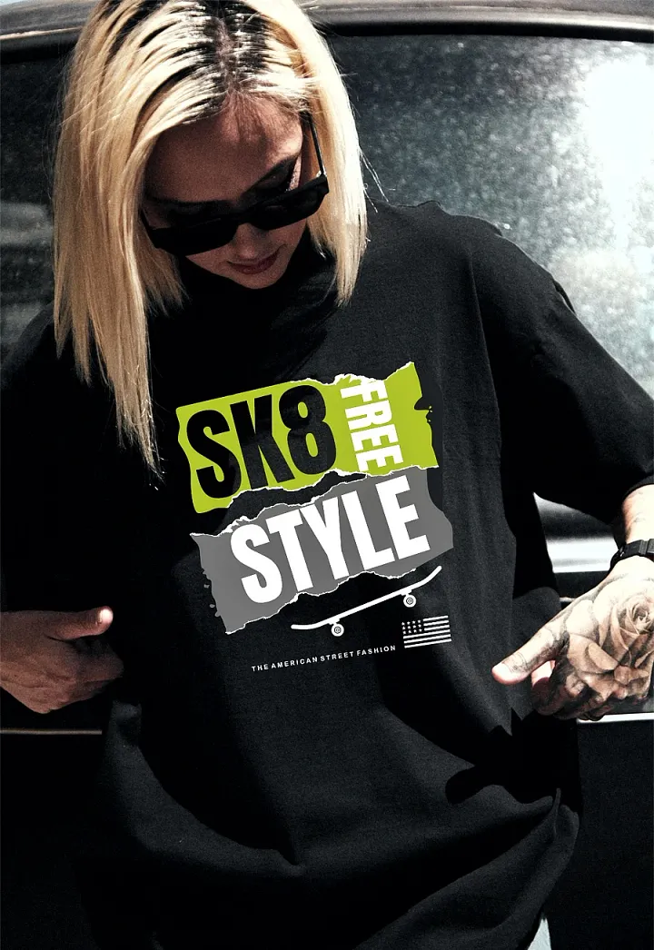 SK8 FREE STYLE Unisex Premium Tee product image (1)