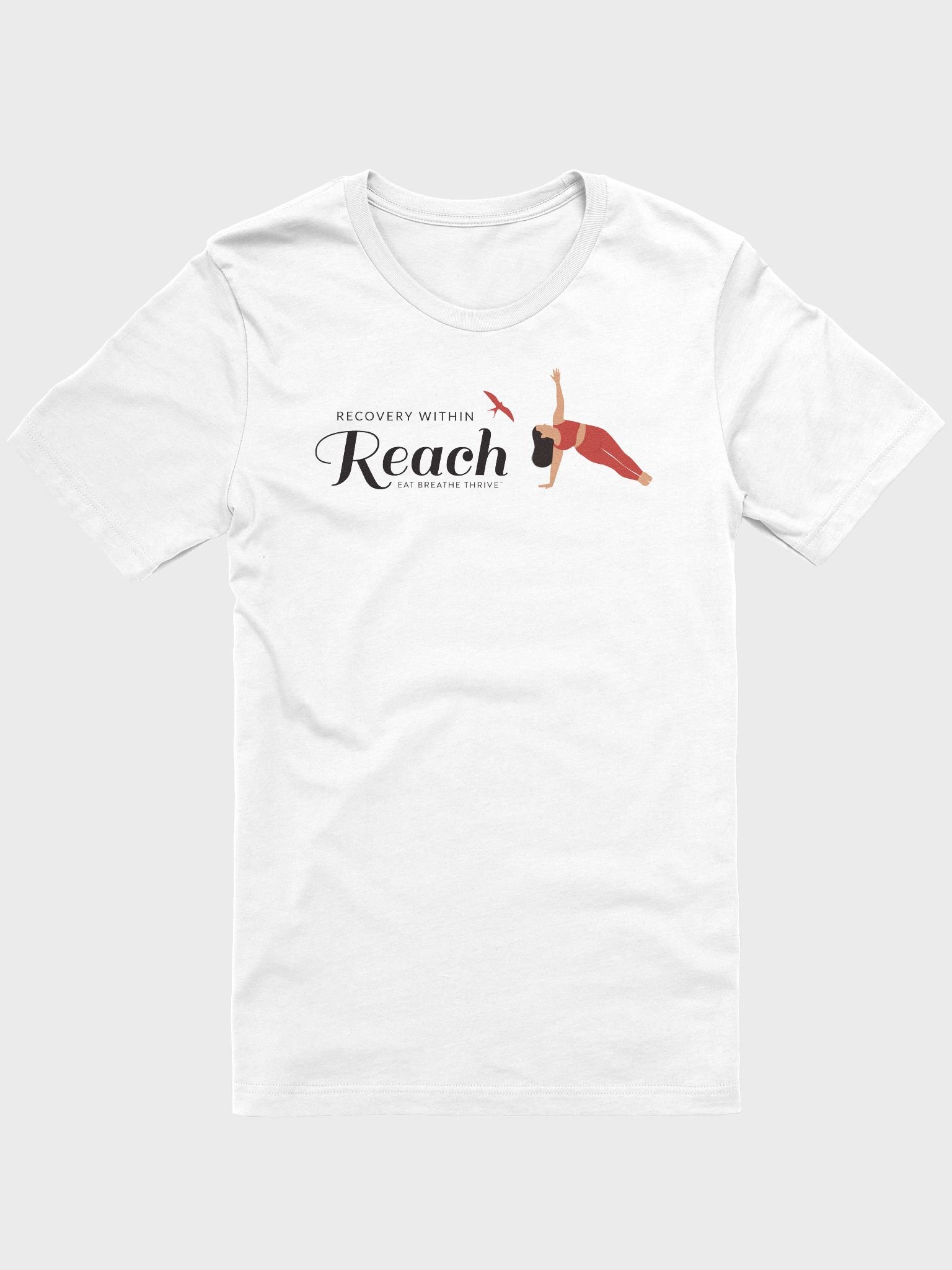 Recovery within Reach | white t-shirt product image (1)