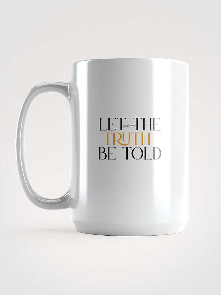 GOLD TRUTH MUG- WHITE product image (1)