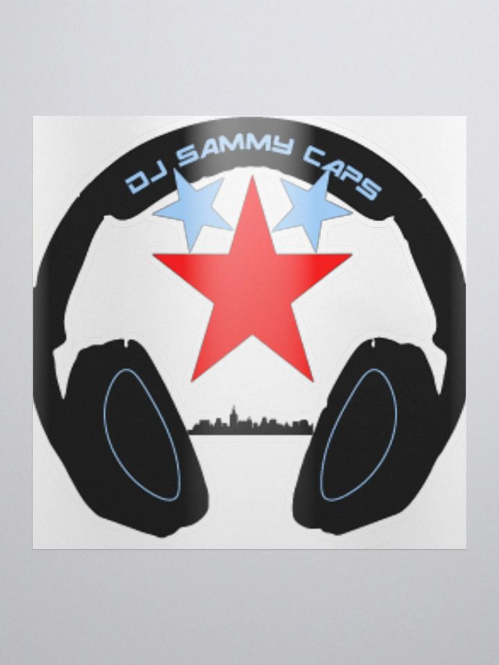 Headphone Kiss Cut Stickers product image (1)