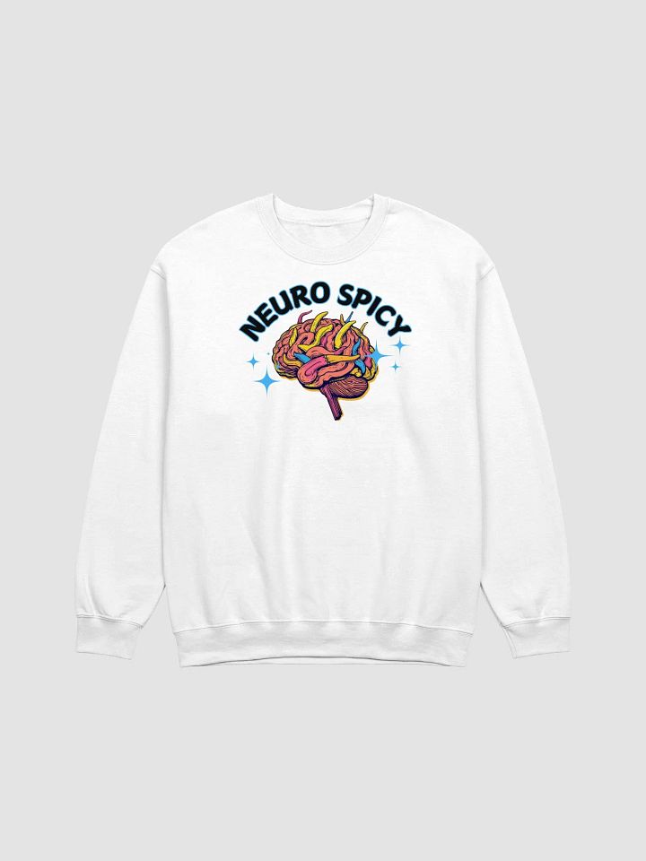 Neuro Spicy Chili Pepper Brain Neurodiverse ADHD Autism Sweatshirt product image (2)