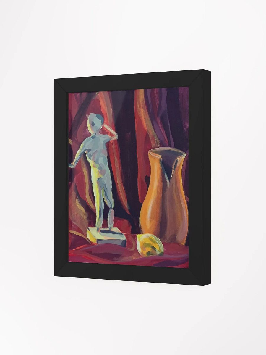 Crimson Red Dance Framed Print product image (3)