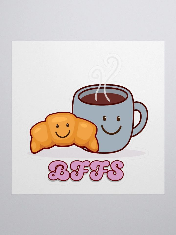BFFs Coffee and Pastry Sticker product image (1)