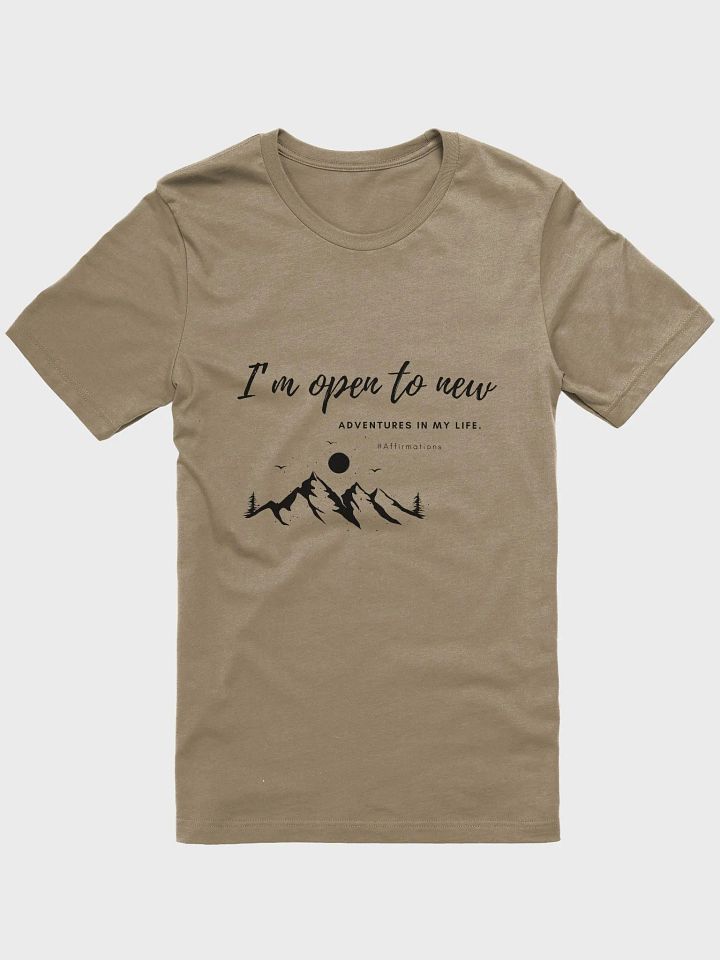 I'm open to new Dark Unisex Super soft T-Shirt product image (1)