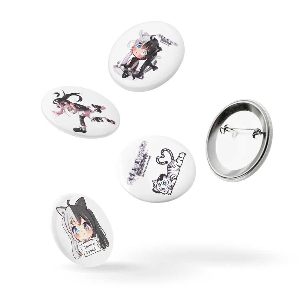 Pin Button - Limited Edition Collection #1 (White) product image (9)