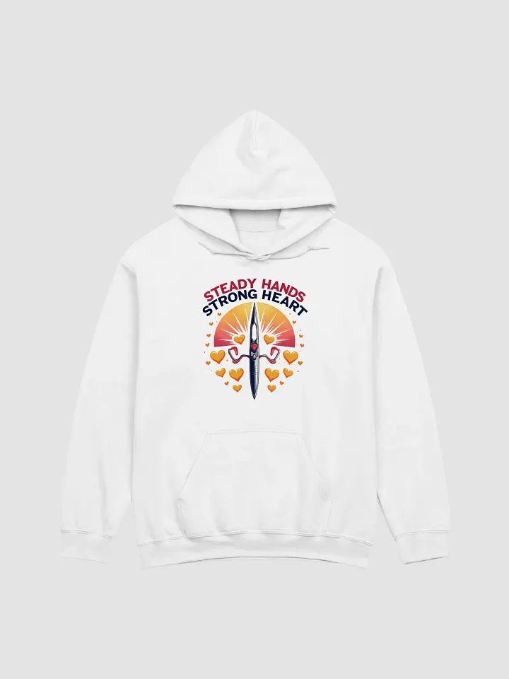 Steady Hands Strong Heart Hoodie product image (1)