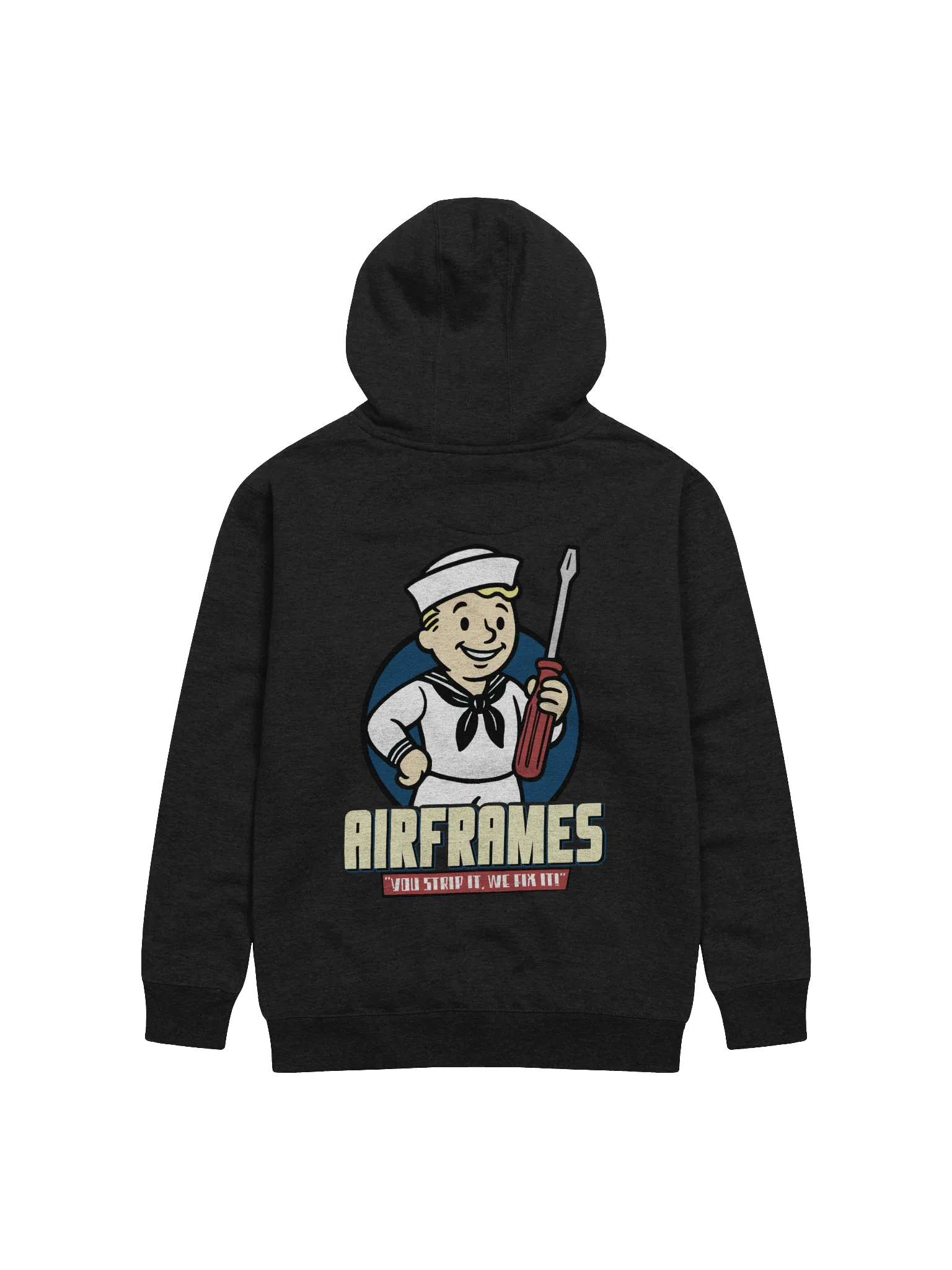 "AIRFRAMES: Strip it" Hoodie product image (1)