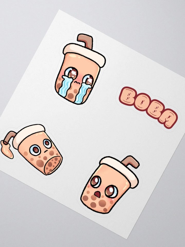 Boba Emote Sticker Pack product image (2)