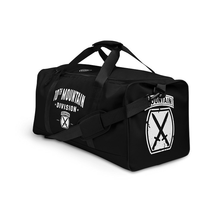 10th Mountain Division - Mountaineers 'Distressed' Duffle Bag product image (1)