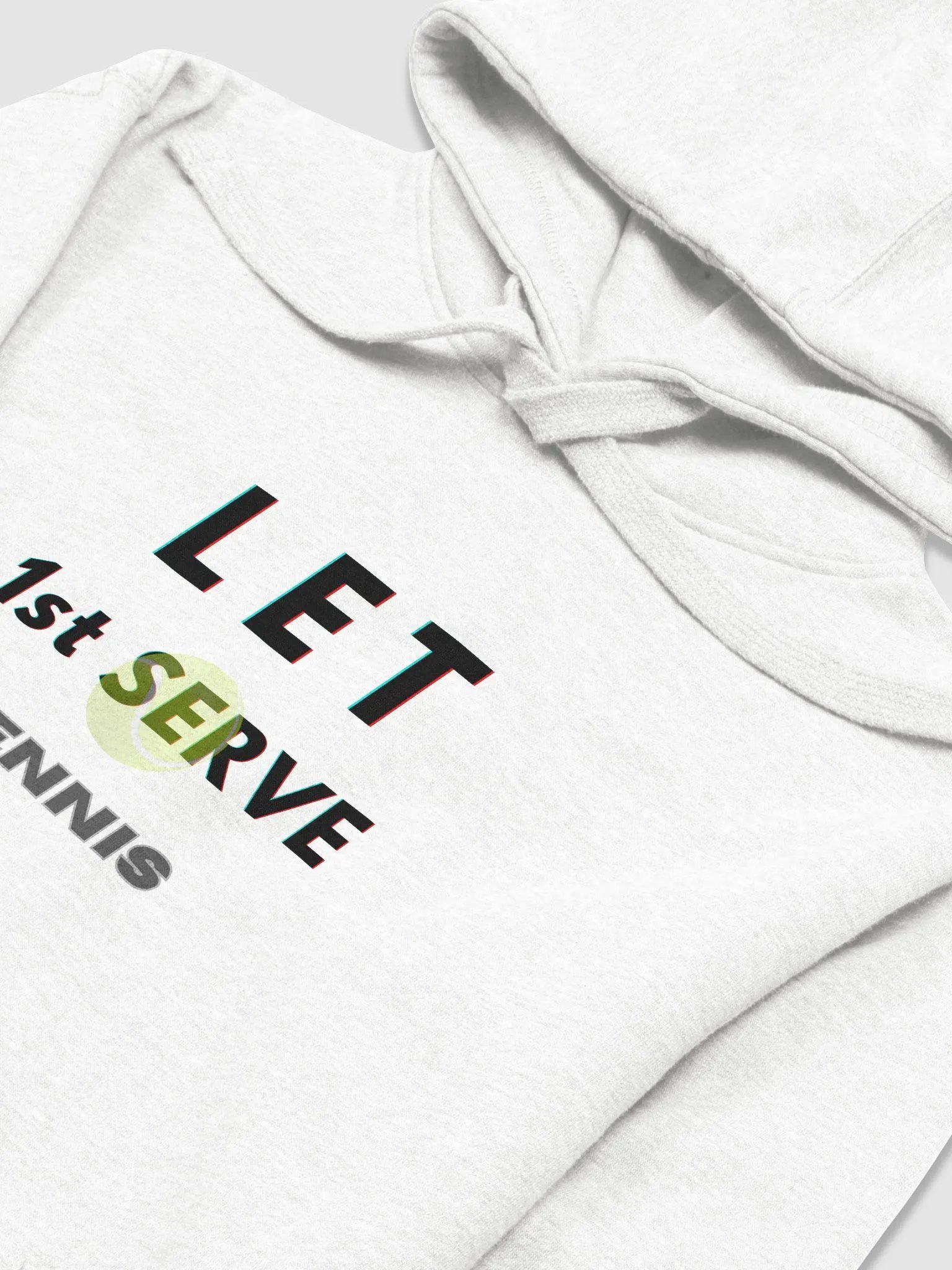 3D Serve Tennis Ball Premium Hoodie product image (2)