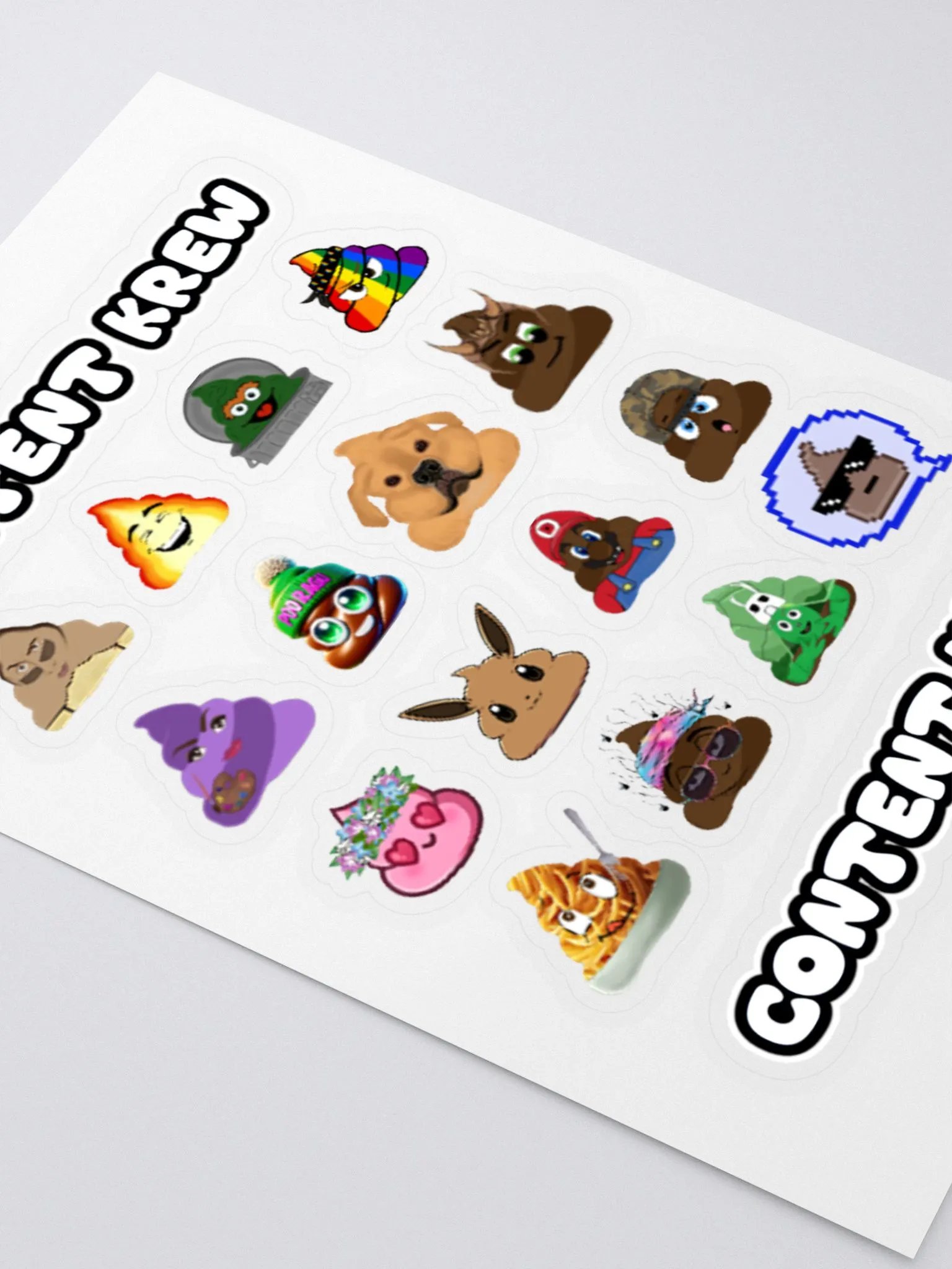 Content Krew Sticker Set product image (2)