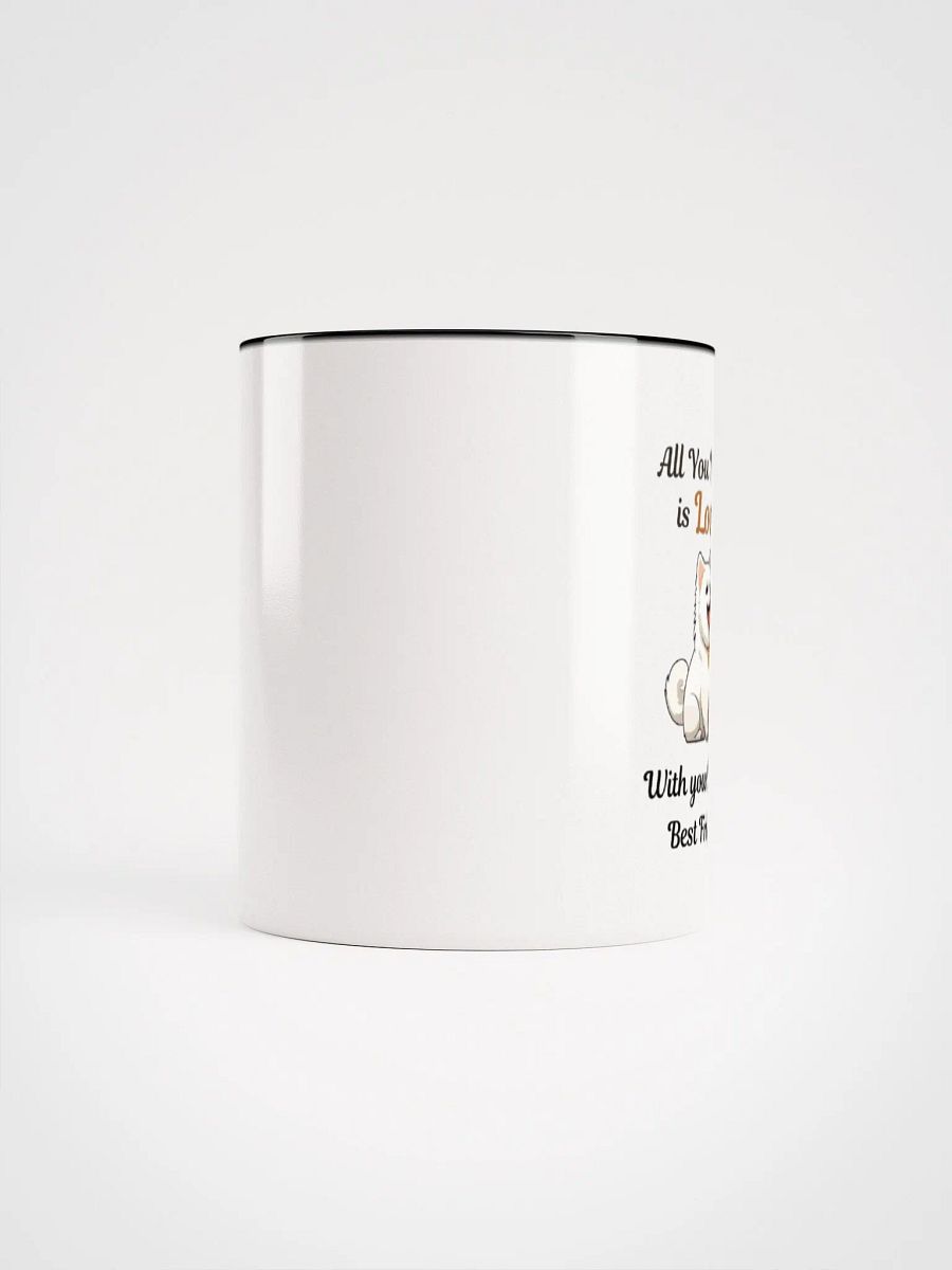 All You Need Is Love, Dogs are a Man's Best Friend Coffee Mug product image (5)
