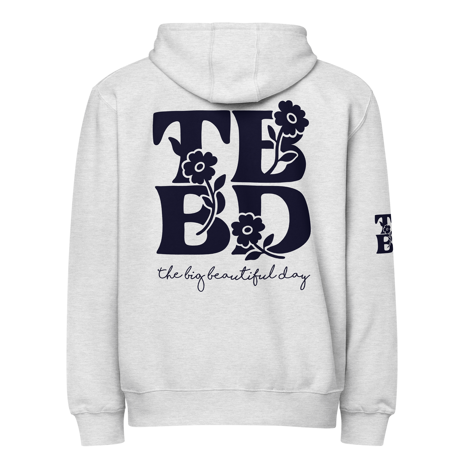 The Big Beautiful Day Floral Zip-Up Hoodie product image (5)