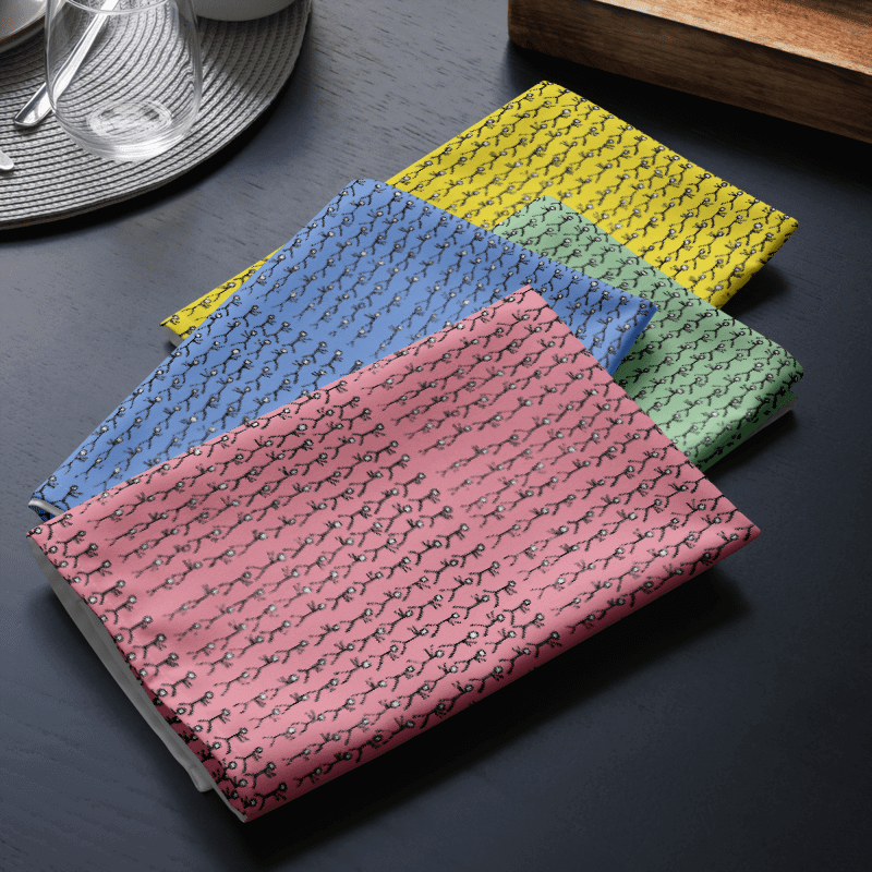 Men Sleep Walking Napkins (in colors) product image (5)