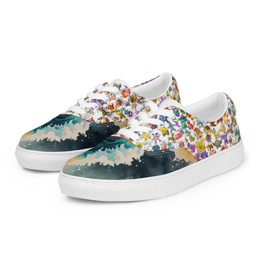 Whimsical Creature Carnival Canvas Shoes product image (5)