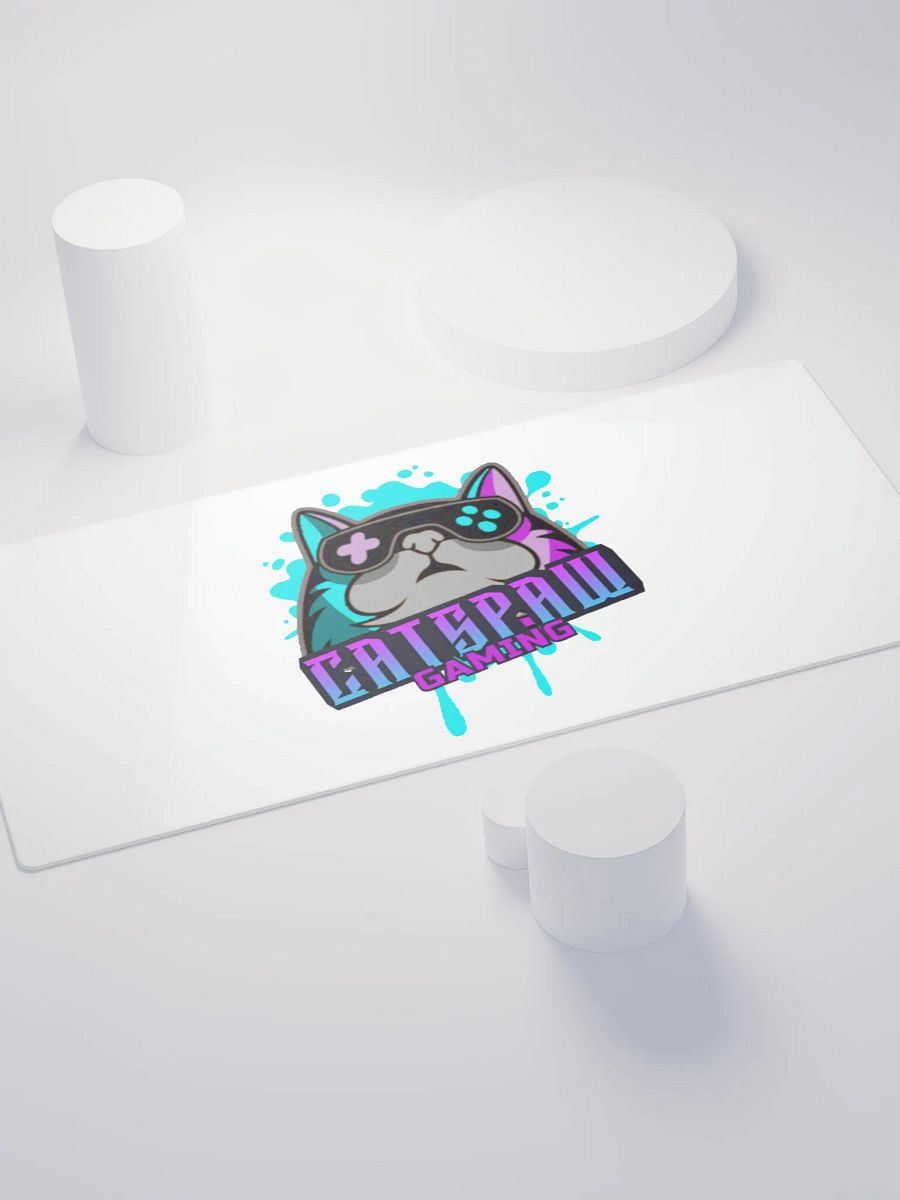 Cats Paw Gaming Logo Gaming Mat 36×18 product image (4)