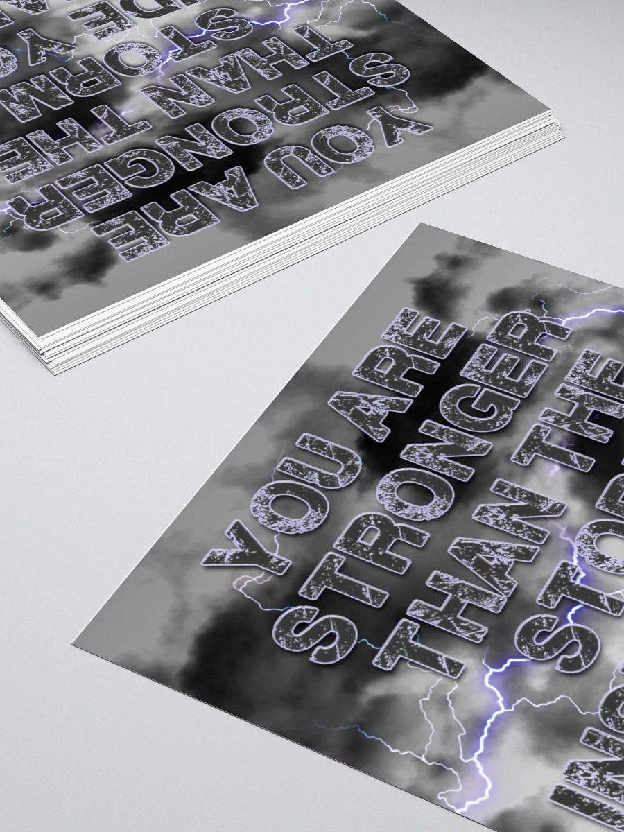 Positivity Storm - Sticker product image (10)