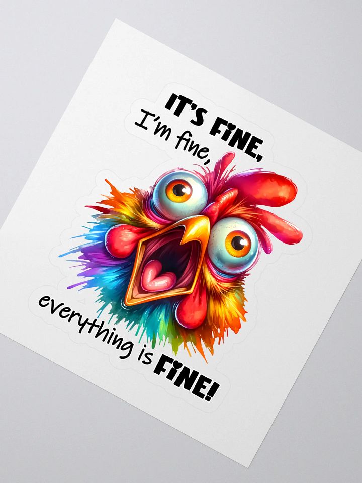 It's Fine Sticker product image (2)
